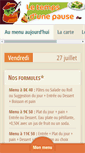 Mobile Screenshot of letempsdunepause.fr